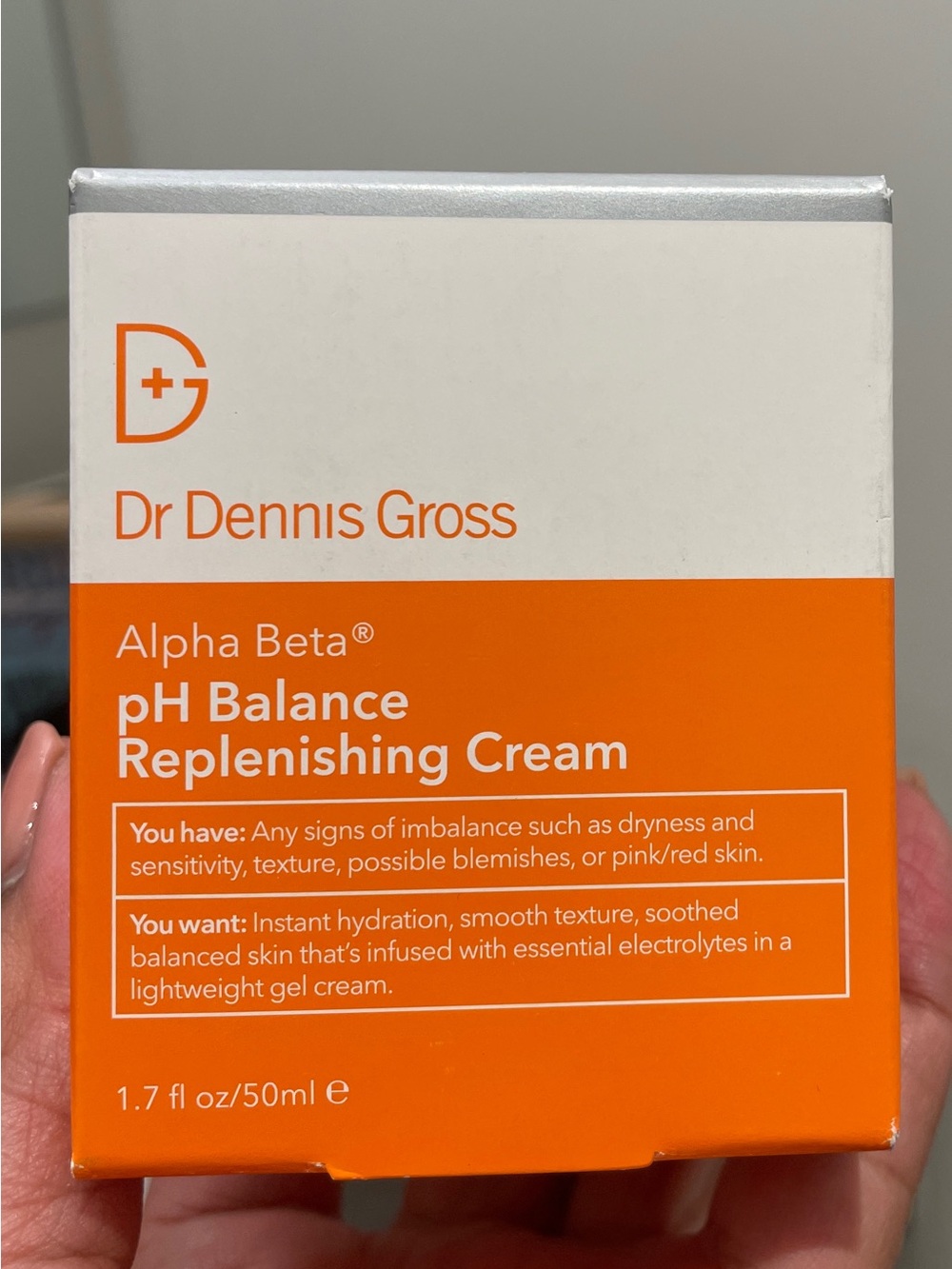 Dr. Dennis Gross Alpha Beta pH Balance Replenishing Cream - BNIB